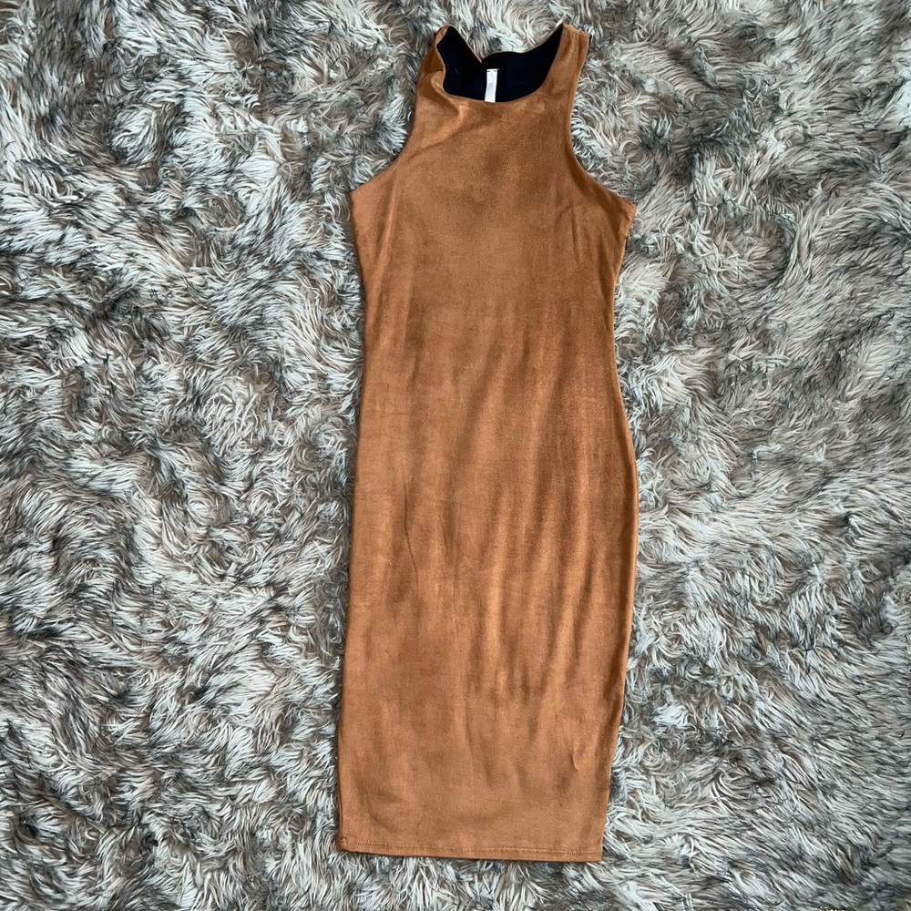 Camel colored dress